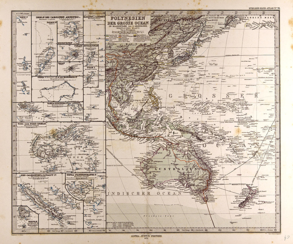 Detail of Polynesia Oceania by Anonymous