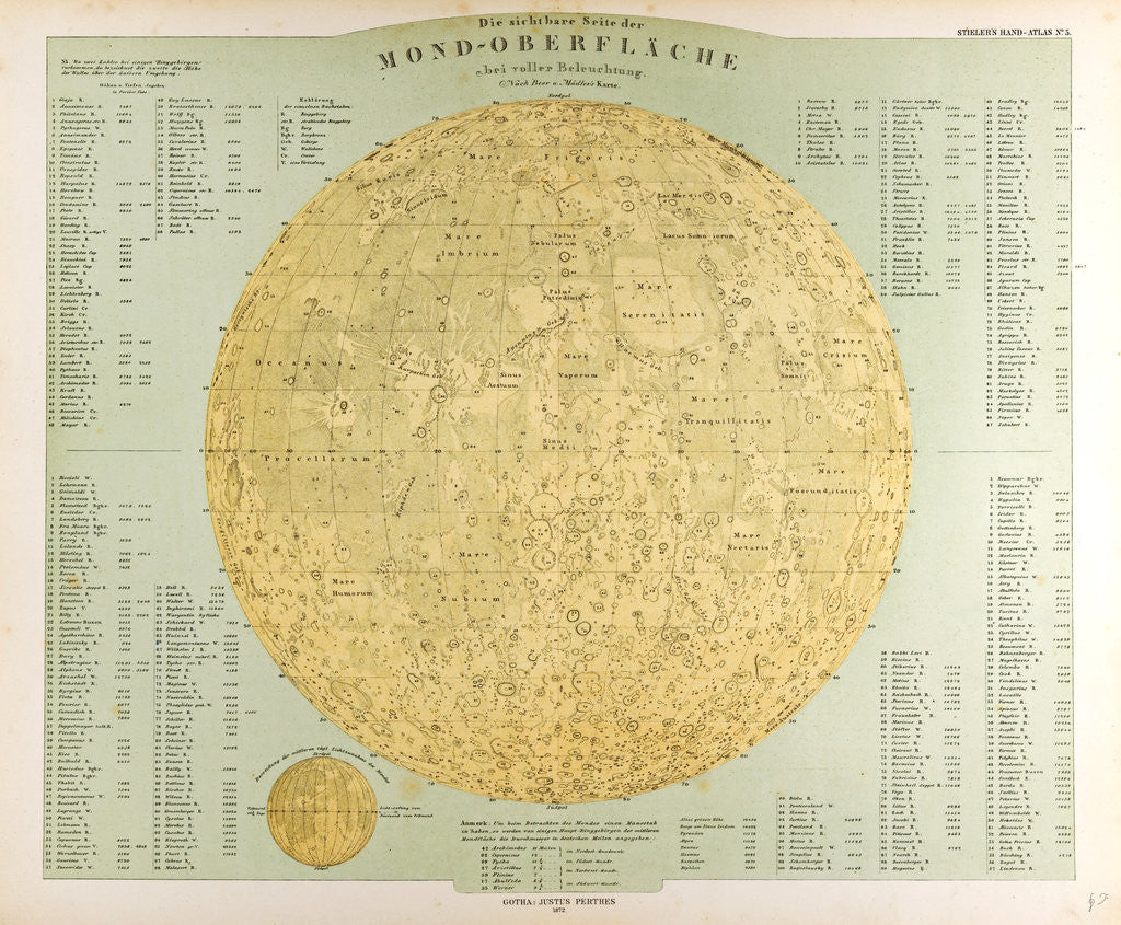 Detail of Moon by Anonymous