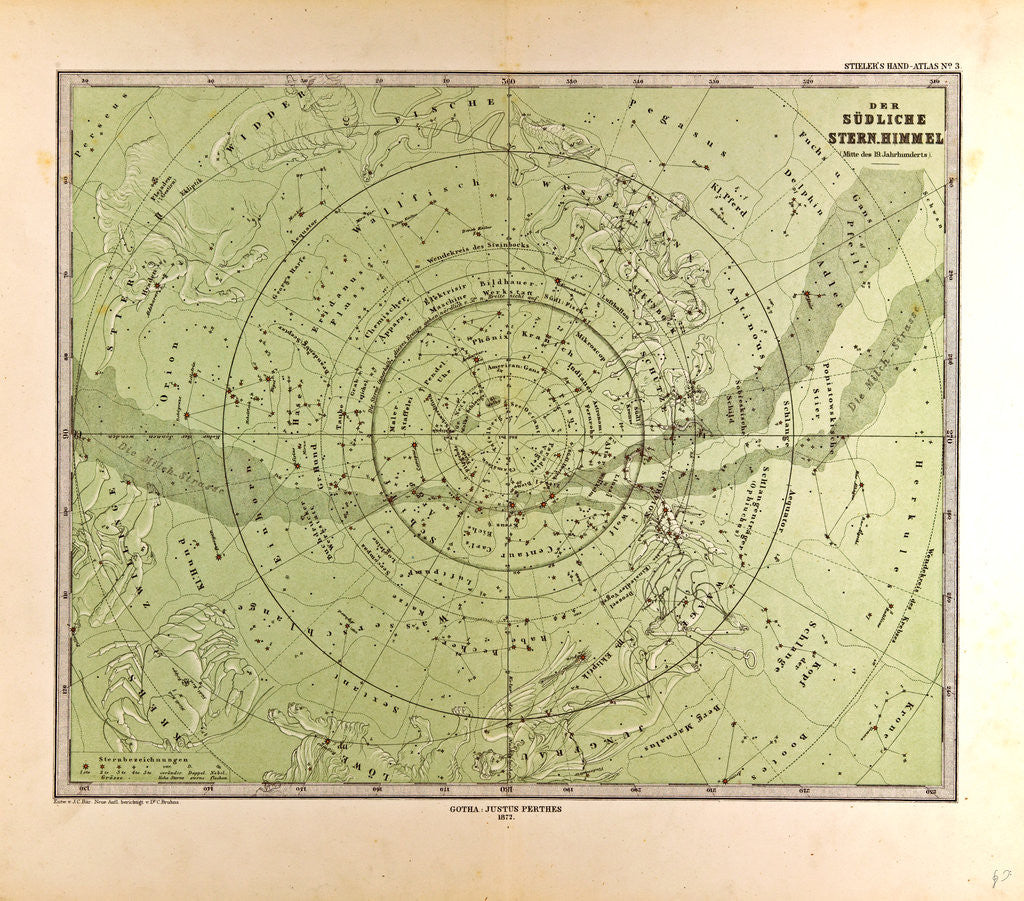 Detail of Southern Star Sky by Anonymous