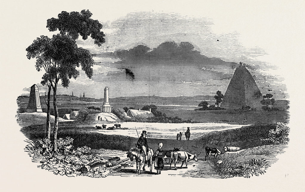 Detail of The Field of Waterloo by Anonymous