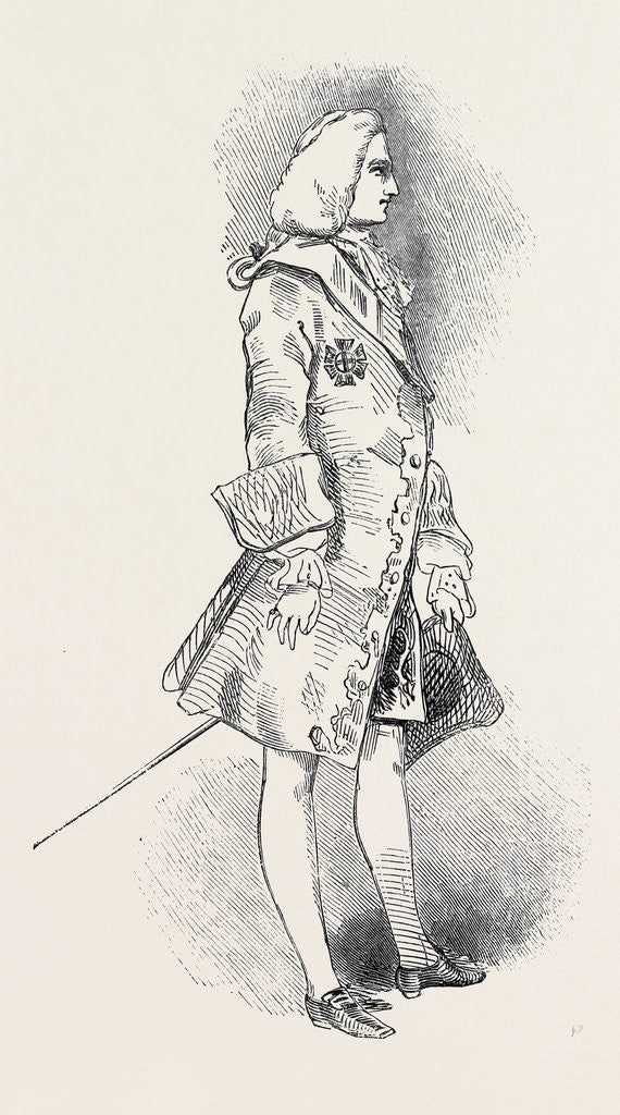 Detail of Her Majesty's Costume Ball, Lord Chesterfield by Anonymous