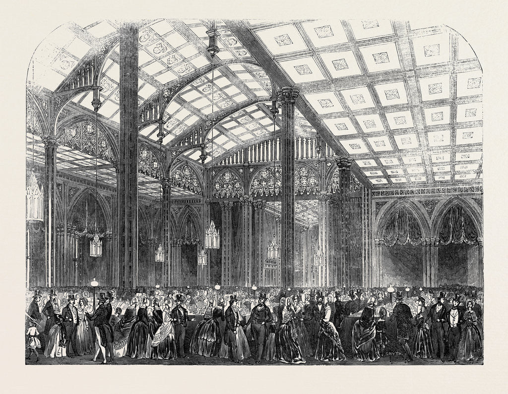 Detail of The Free-Trade Bazaar, in Covent Garden Theatre by Anonymous
