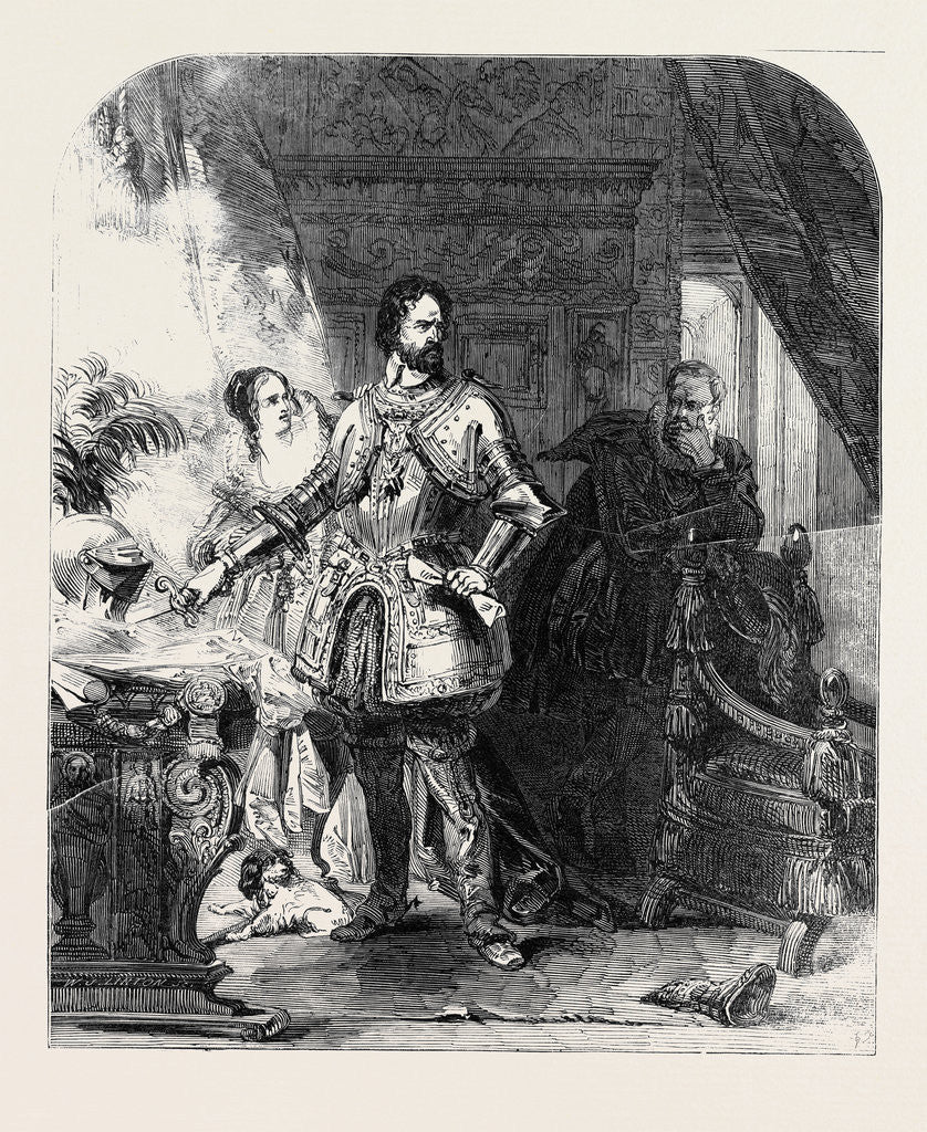 Detail of Scene from the Life of the Duc De Biron by Anonymous
