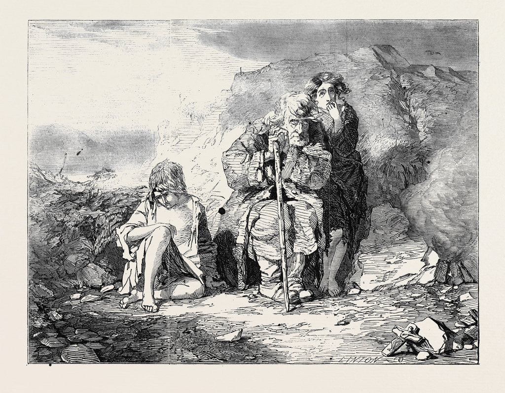 Detail of Irish Mendicants by Anonymous