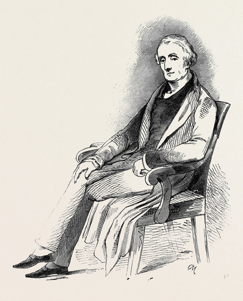 Detail of The Late Thomas Phillips, Esq., R.A. by Anonymous