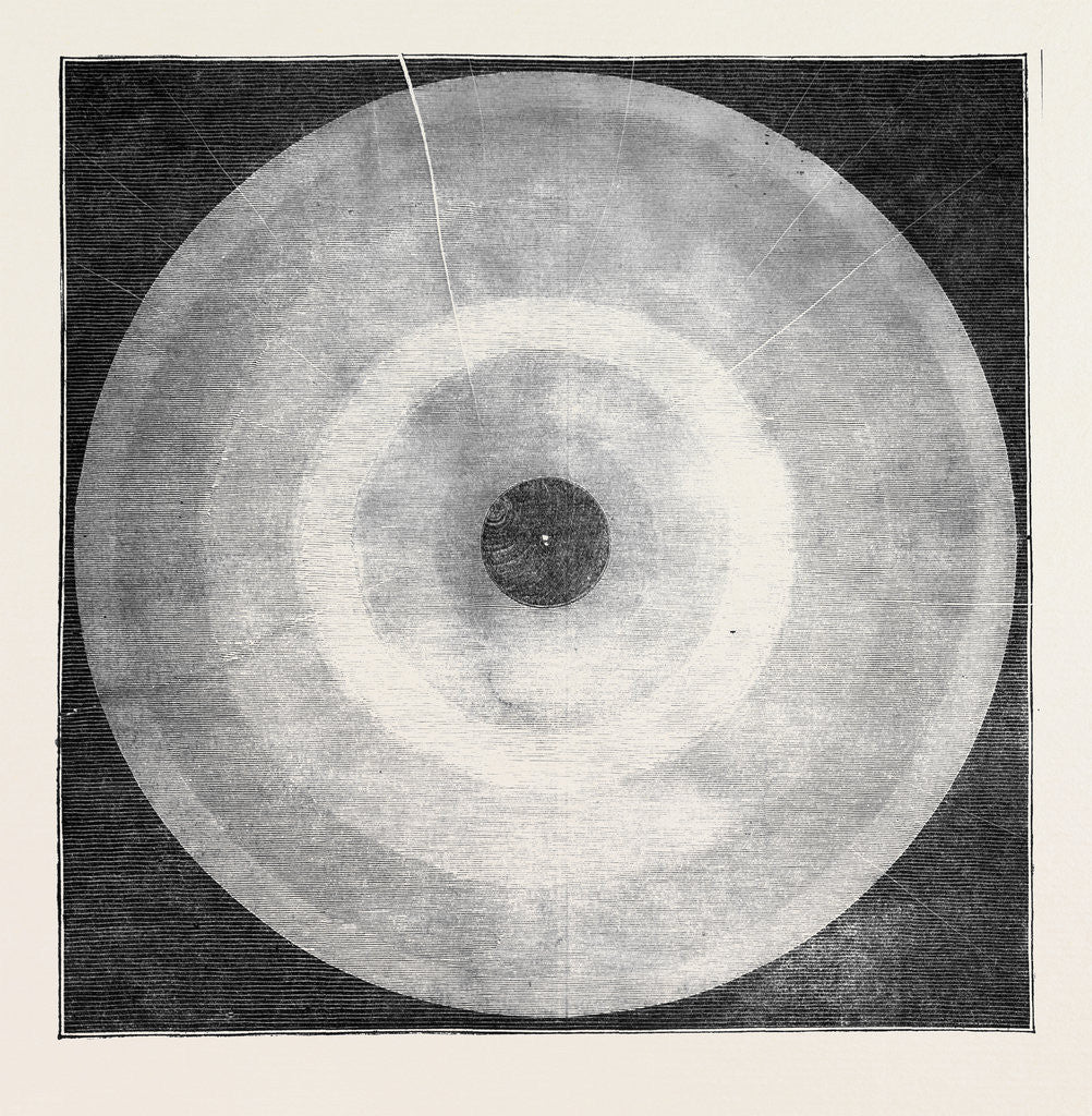 Detail of Appearance of the Sun, Sunday March 9. by Anonymous