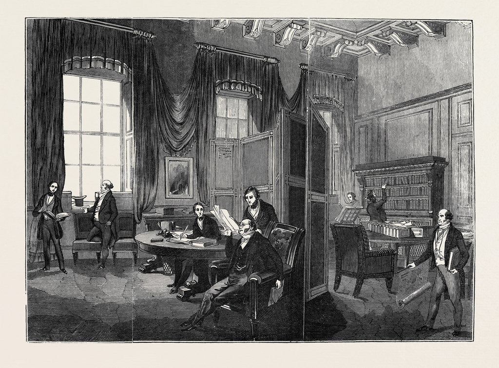 Detail of President's Room, Railway Board by Anonymous
