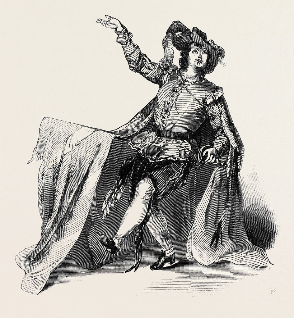 Detail of Lemaitre, As Don Caesar De Bazan by Anonymous