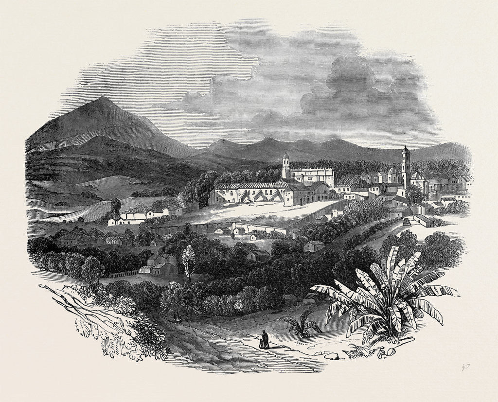 Detail of The Town of Jalapa, in Mexico. by Anonymous