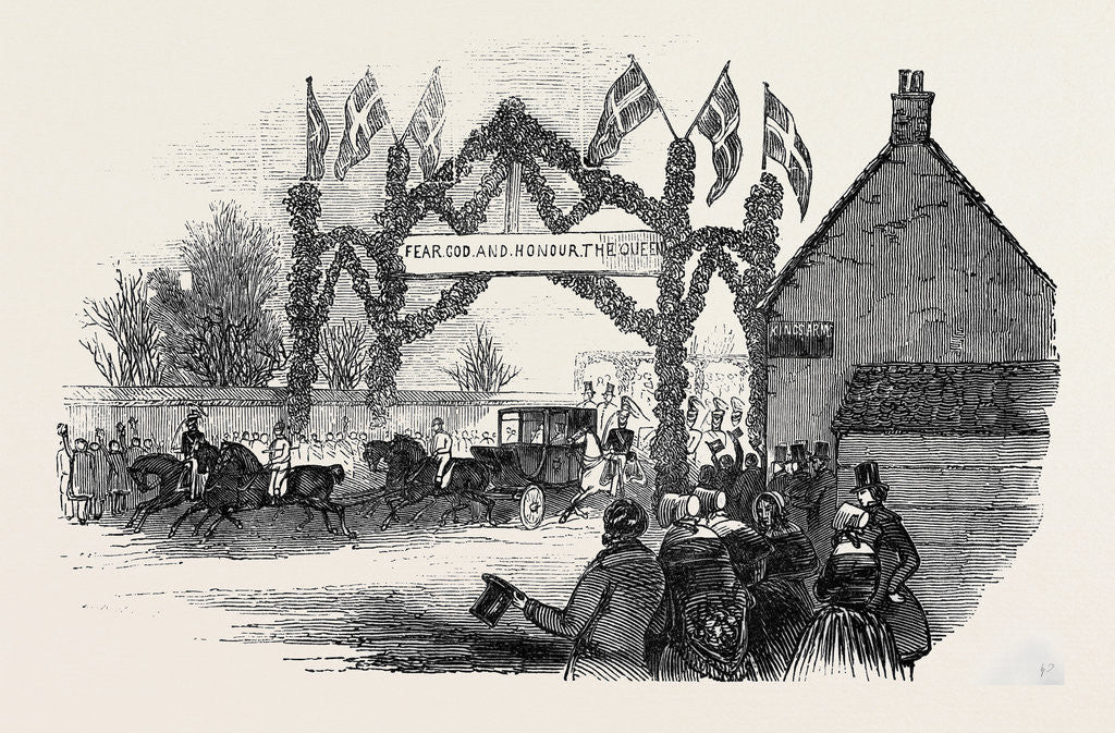 Detail of Arch in Buckingham by Anonymous