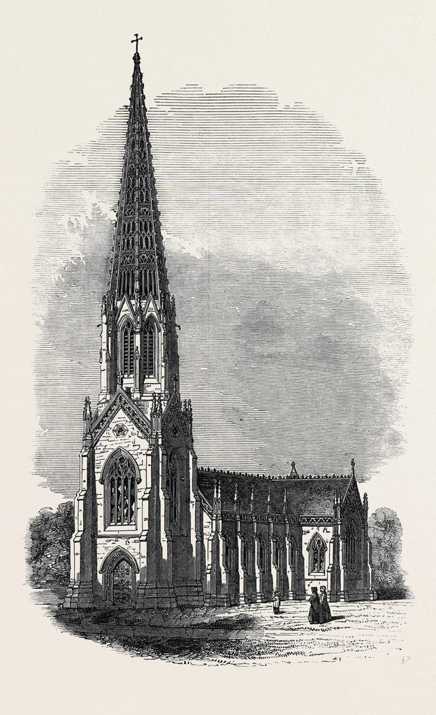 Detail of Terra Cotta Church, Near Bolton by Anonymous