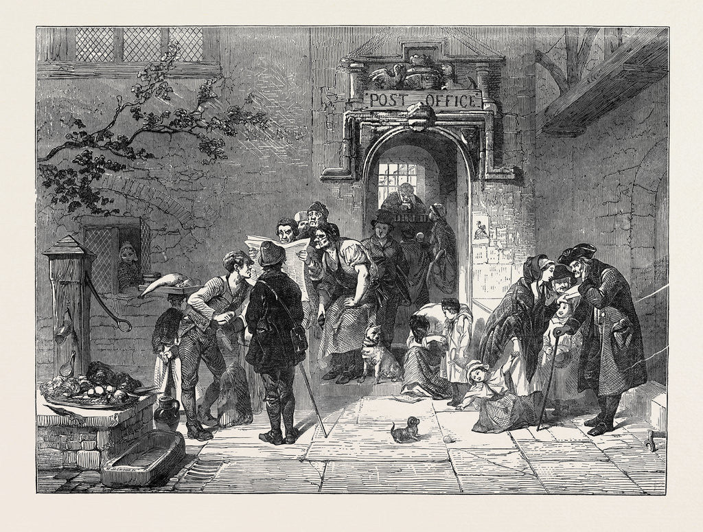 Detail of The Post Office by Anonymous