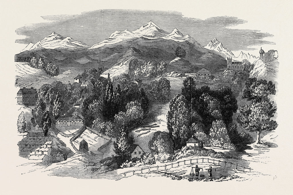Detail of Darjeeling, or the Bright Spot by Anonymous