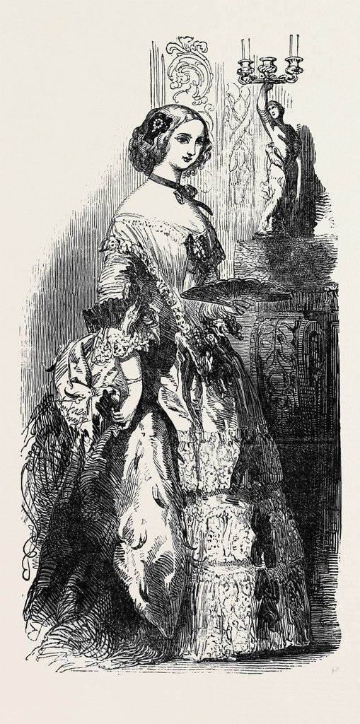 Detail of Fashions for May. by Anonymous