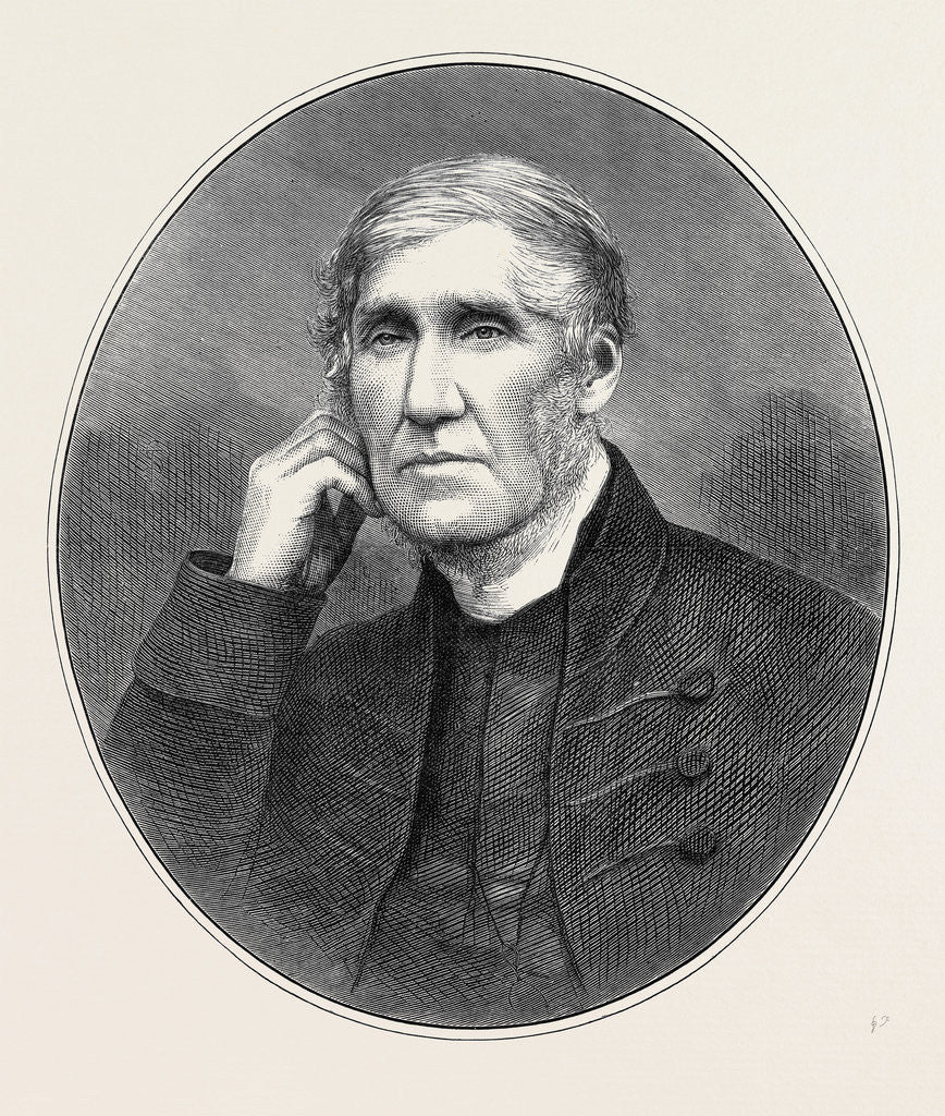 Detail of The Late Dean Ramsay of Edinburgh 1873 by Anonymous