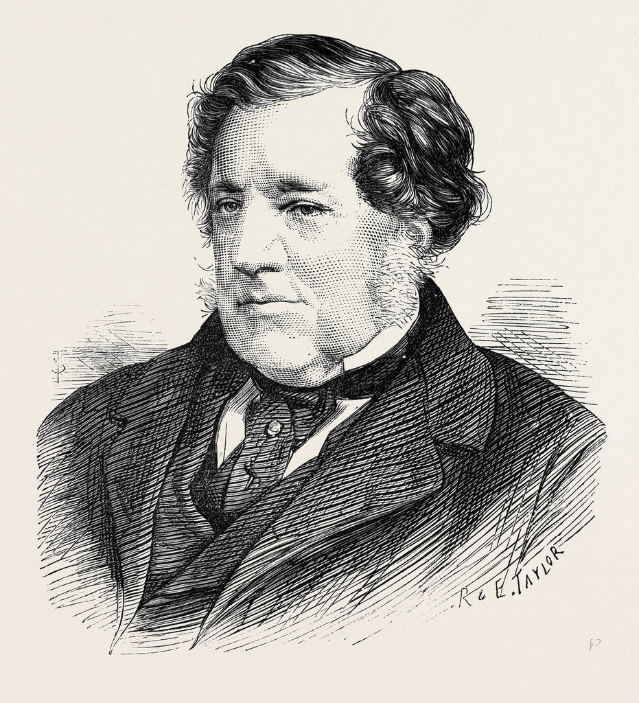 Detail of The Late Sir W. Tite C.B. 1873 by Anonymous