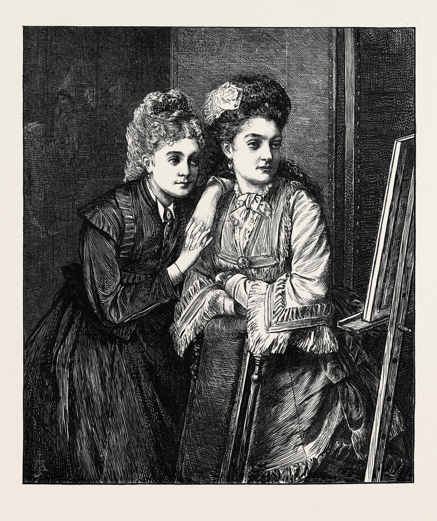Detail of The Picture Season: Partial Critics 1873 by Anonymous