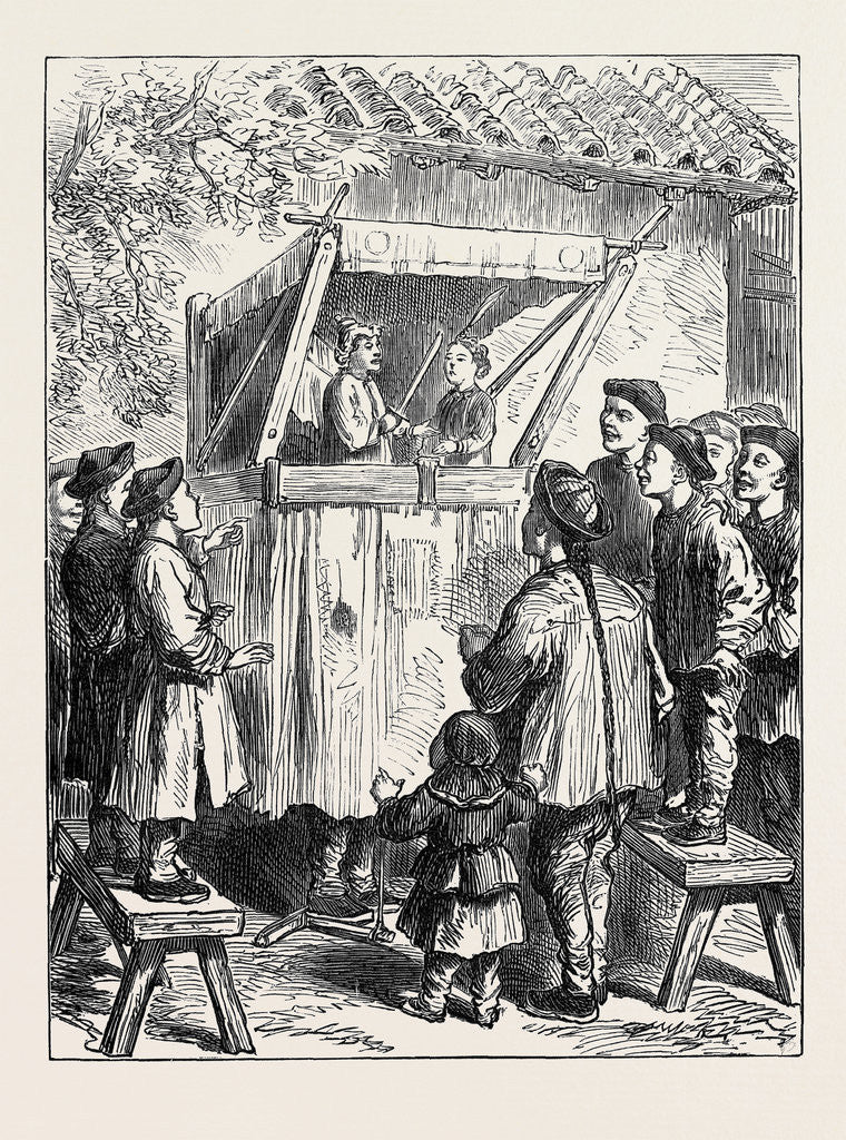 Detail of China: The Chinese Punch 1873 by Anonymous