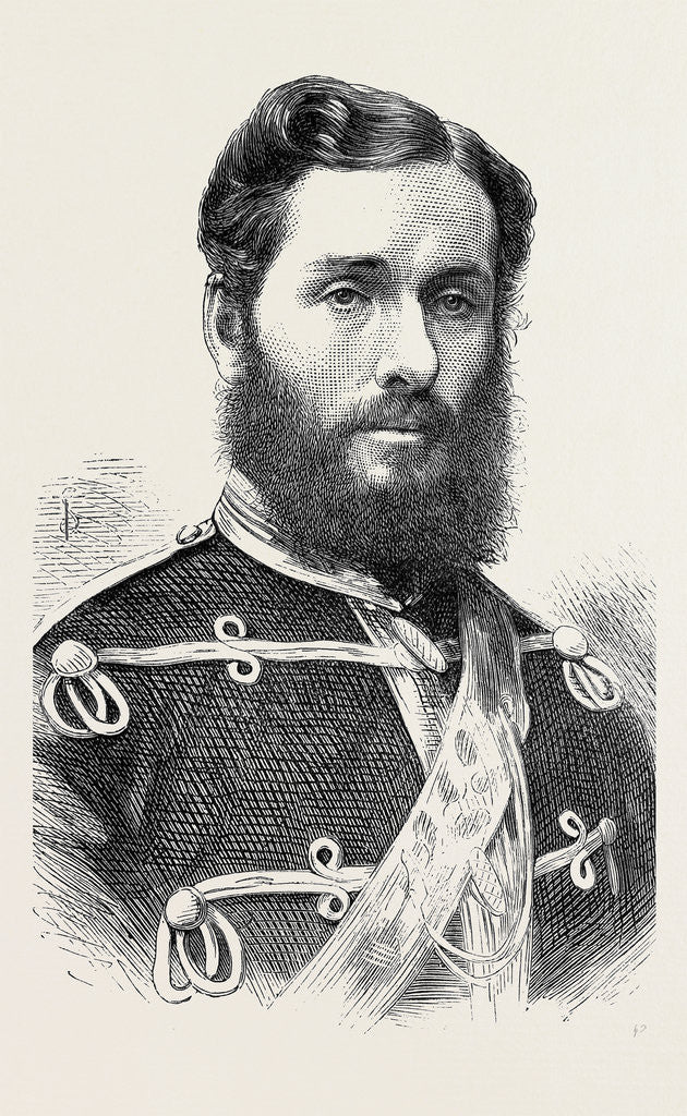 Detail of Movers of the Address in Both Houses of Parliament: The Hon. C.G. Lyttelton 1873 by Anonymous