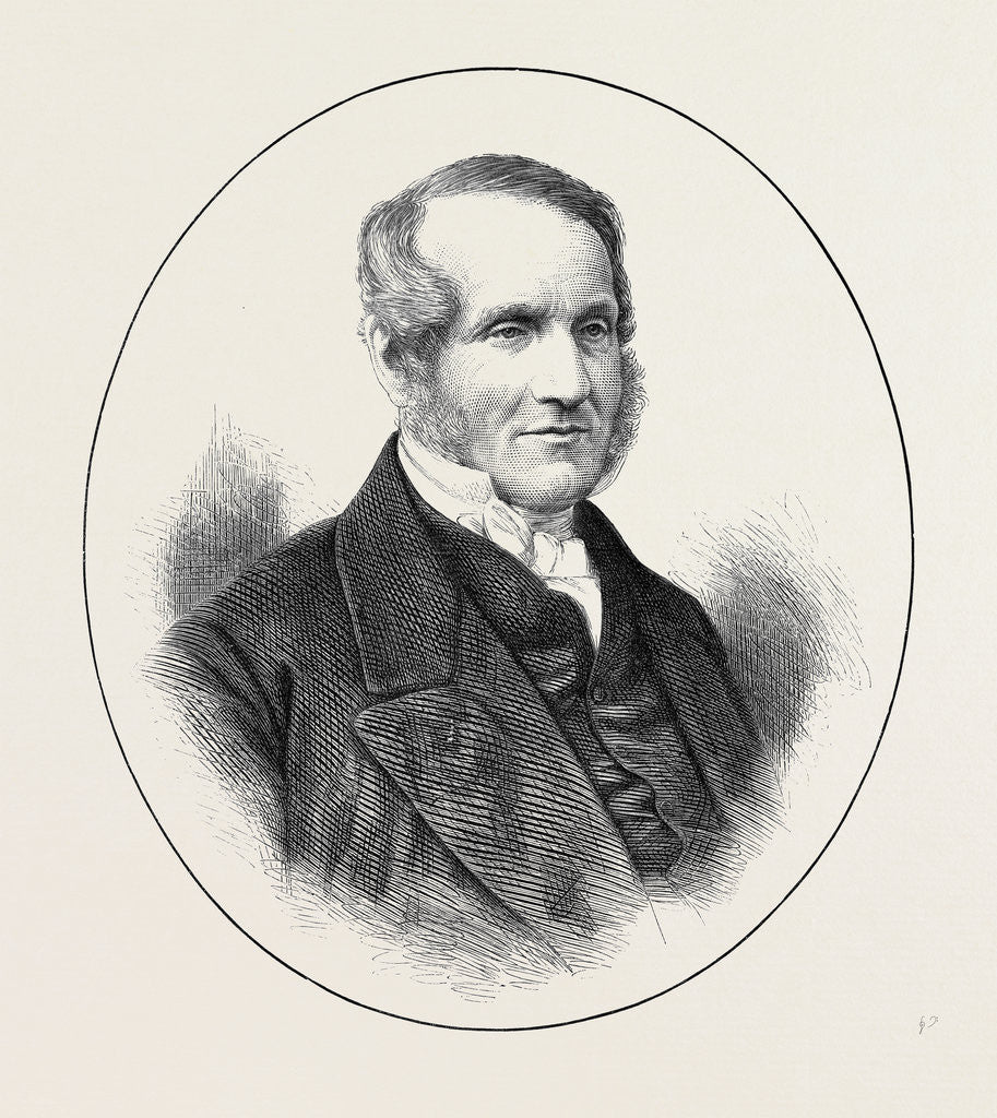 Detail of The Late Hon. And Rev. Baptist W. Noel 1873 by Anonymous