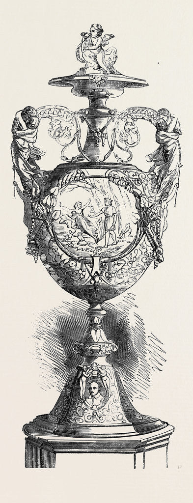 Detail of Goodwood Race Cup: The Goodwood Cup Scene from a Midsummer Night's Dream by Anonymous