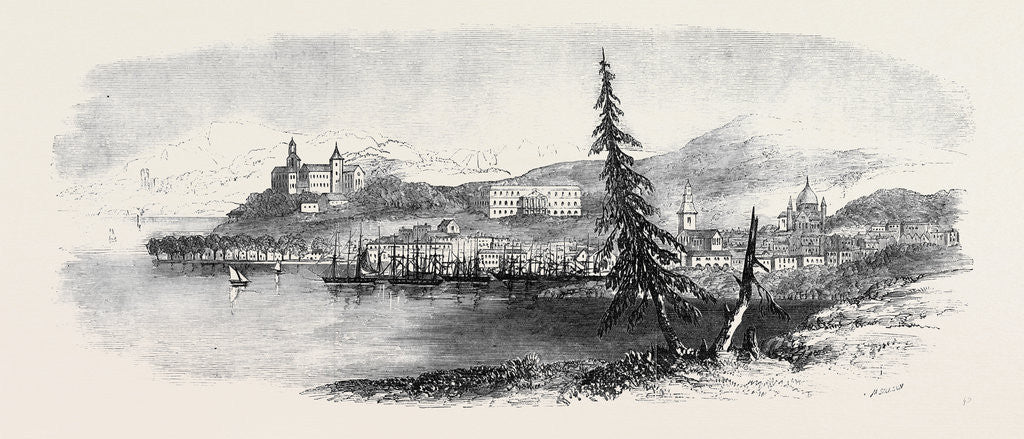 Detail of Christiania Oslo Norway by Anonymous