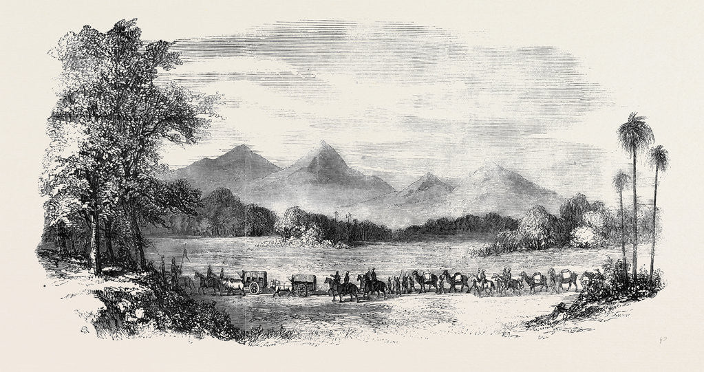 Detail of Flight of Europeans from the Scene of Mutiny India by Anonymous