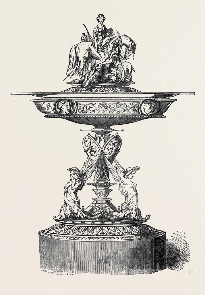 Detail of The Doncaster Cup 1857 by Anonymous