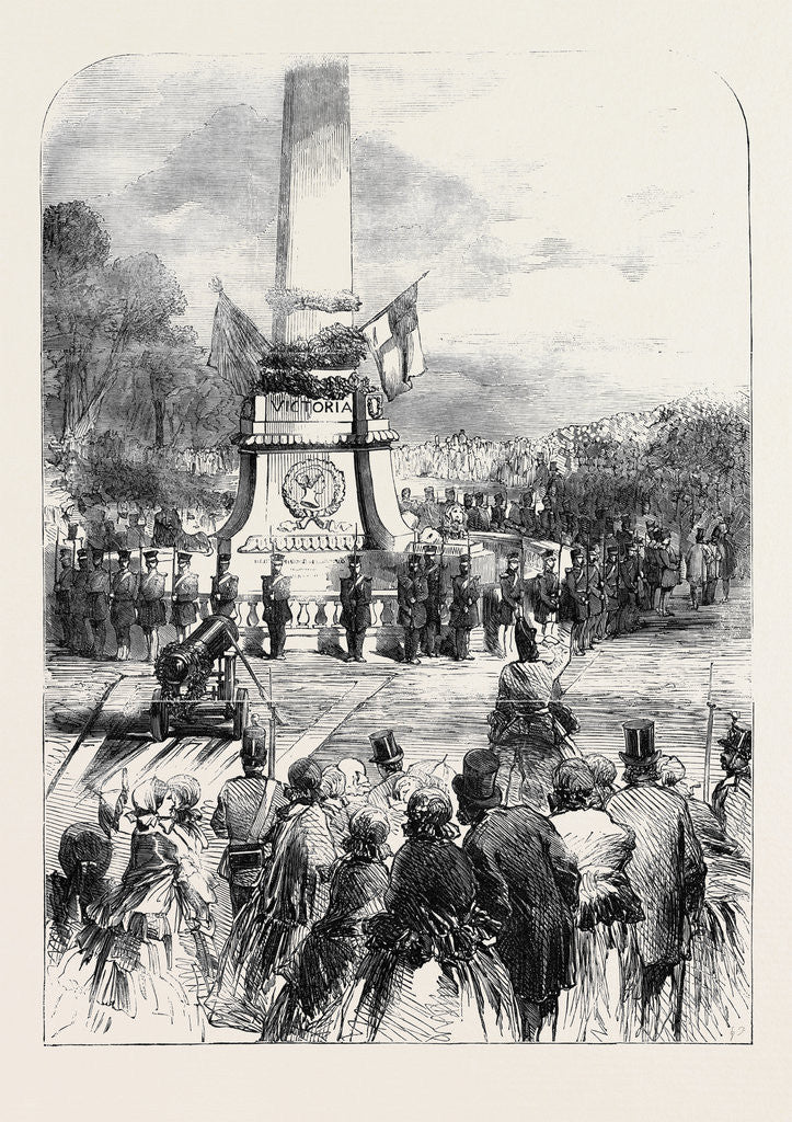 Detail of Inauguration of Russian Trophies at Bath by Anonymous