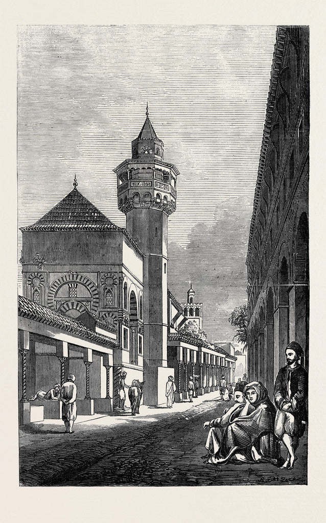 Detail of Mosque in Tunis by Anonymous