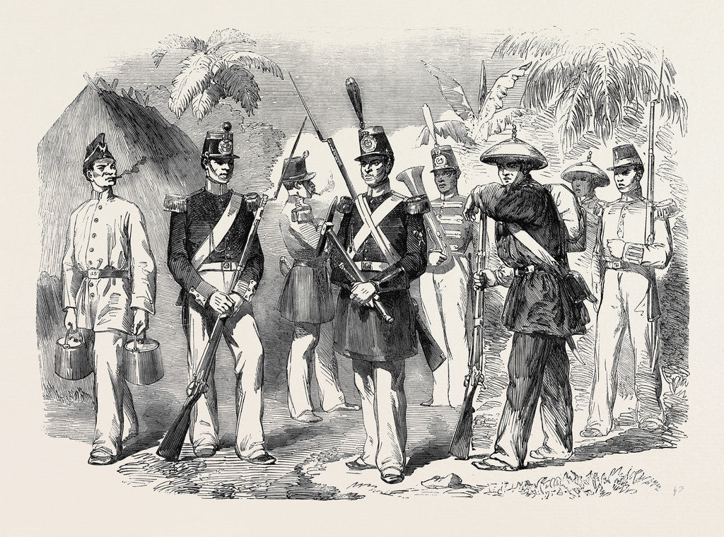 Detail of Philippine Native Infantry by Anonymous