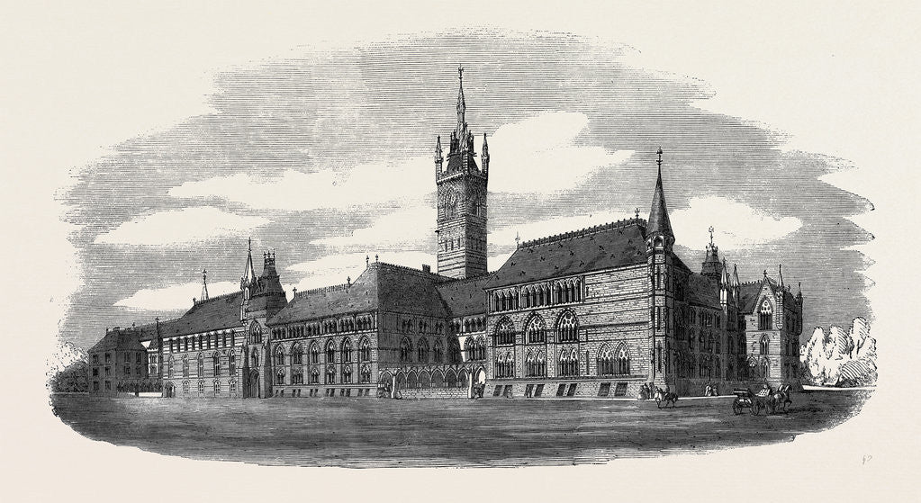Detail of Seventh Prize Design for the Foreign Department (Mr. G.E. Street F.S.A. Architect): Premium £100. by Anonymous