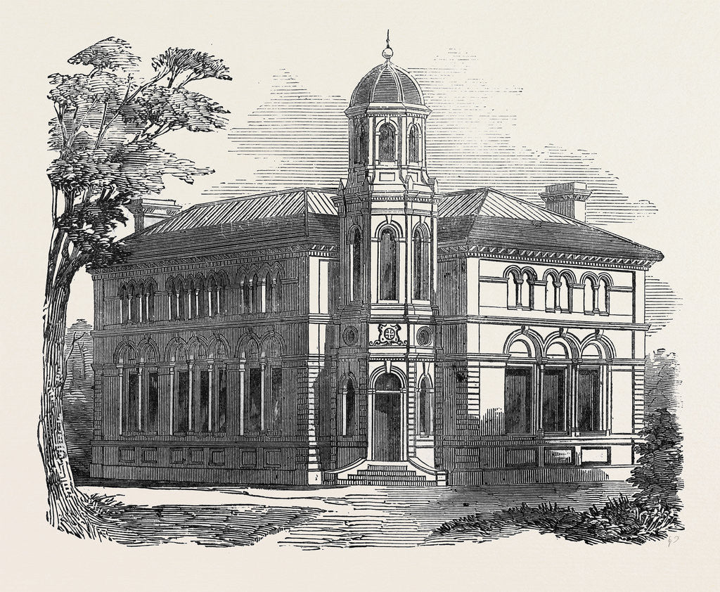 Detail of Lichfield Museum and Free Library by Anonymous