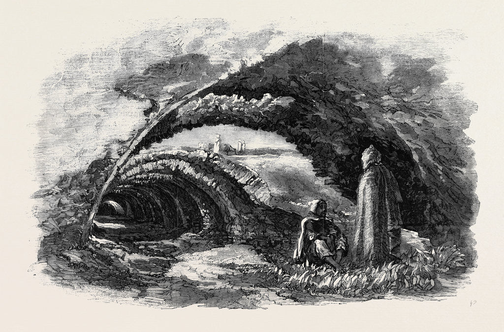 Detail of Remains of Carthage: The Cisterns by Anonymous