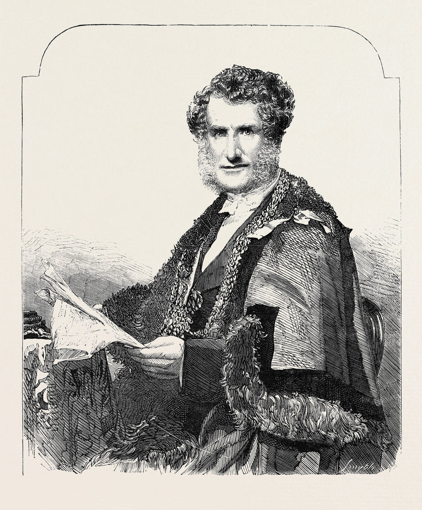 Detail of The Lord Mayor Elect the Rt. Hon. Sir Robert Walter Carden M.P. by Anonymous