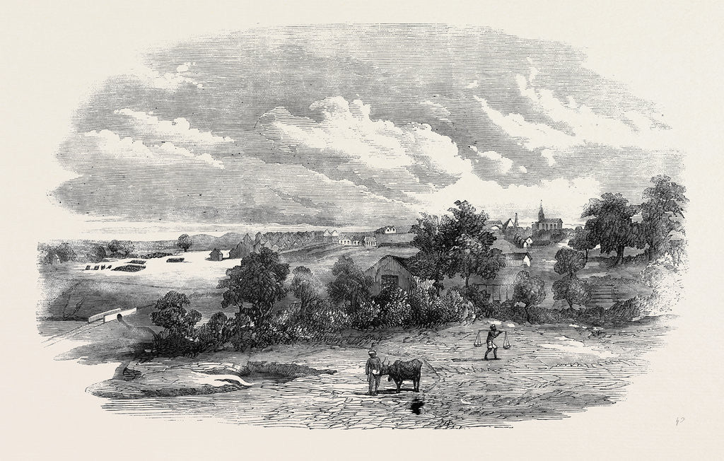 Detail of The Camp of Mhow. by Anonymous