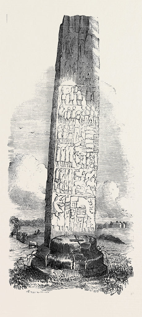 Detail of Suenos' Stone Near Forres Moray N.B. by Anonymous