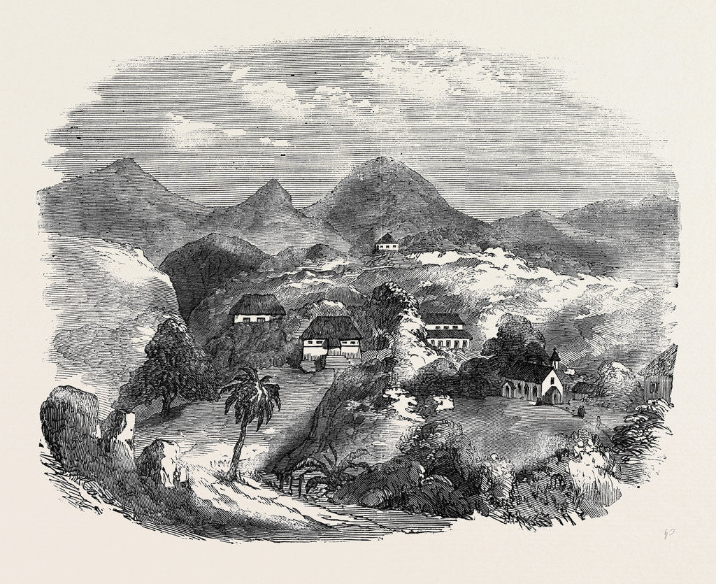Detail of Mount Aboo the Scene of the Late Mutiny by Anonymous