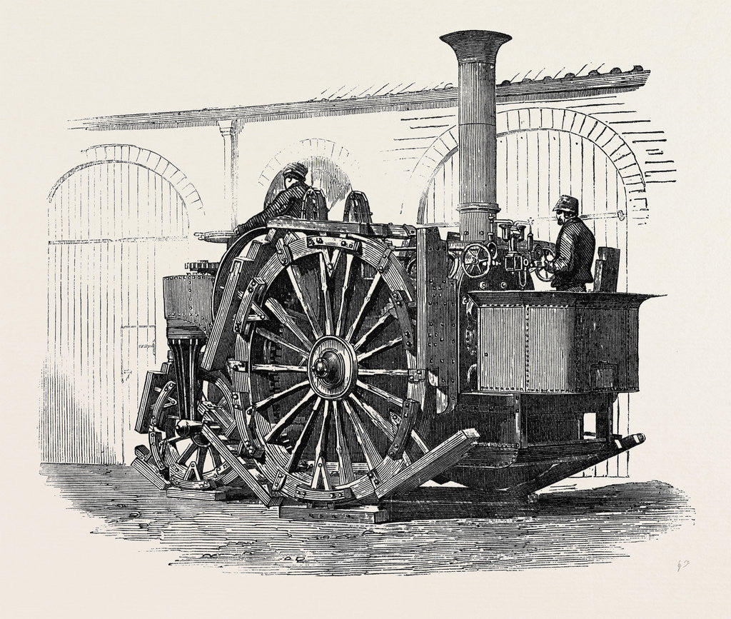 Detail of Messrs. Tuxford's Traction Engine Exhibited at the Smithfield Club Cattle Show by Anonymous