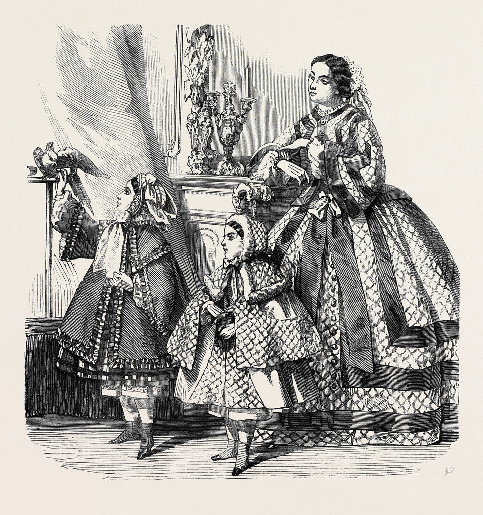 Detail of Fashions for the New Year. by Anonymous