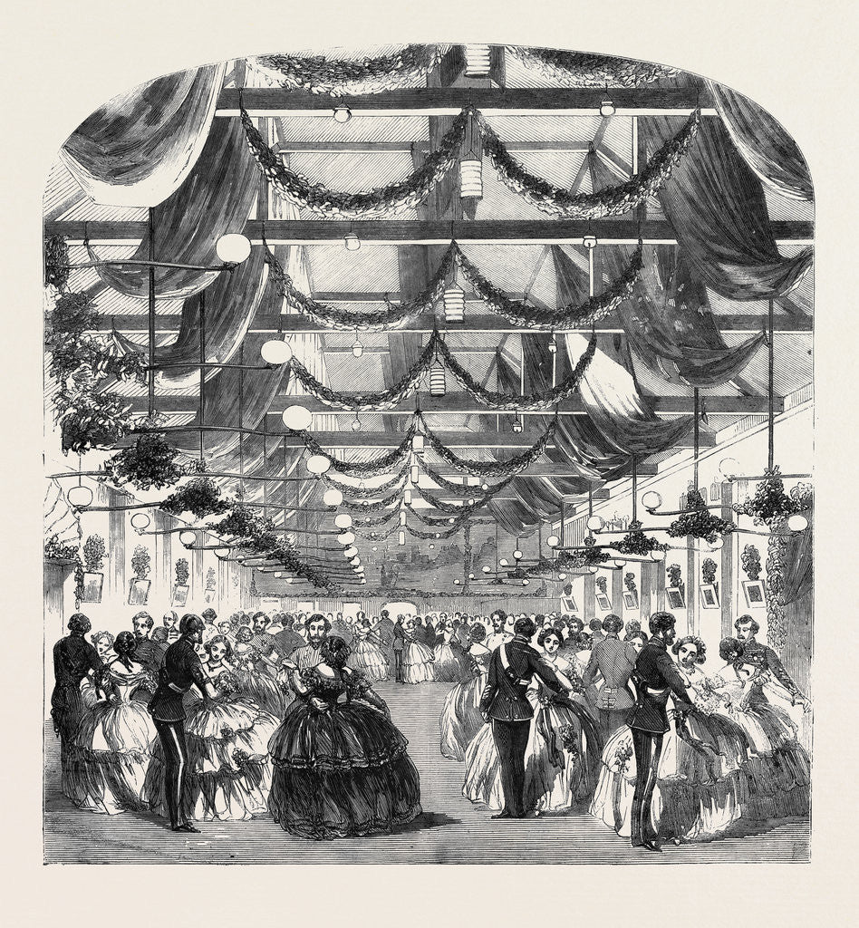 Detail of The Annual Ball of Non-Commissioned Officers at the Royal Artillery Schools Woolwich by Anonymous