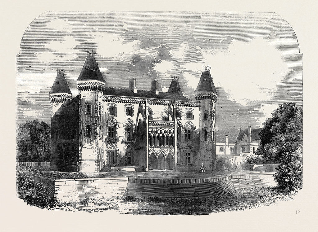 Detail of Dynevor Castle Carmarthenshire by Anonymous