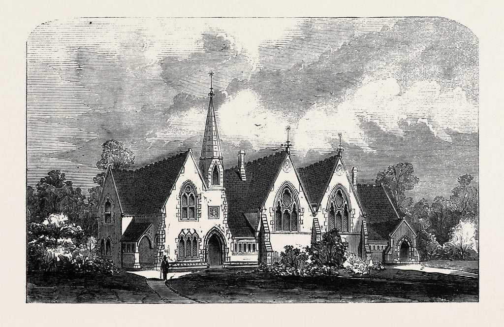 Detail of Bicester National Schools by Anonymous