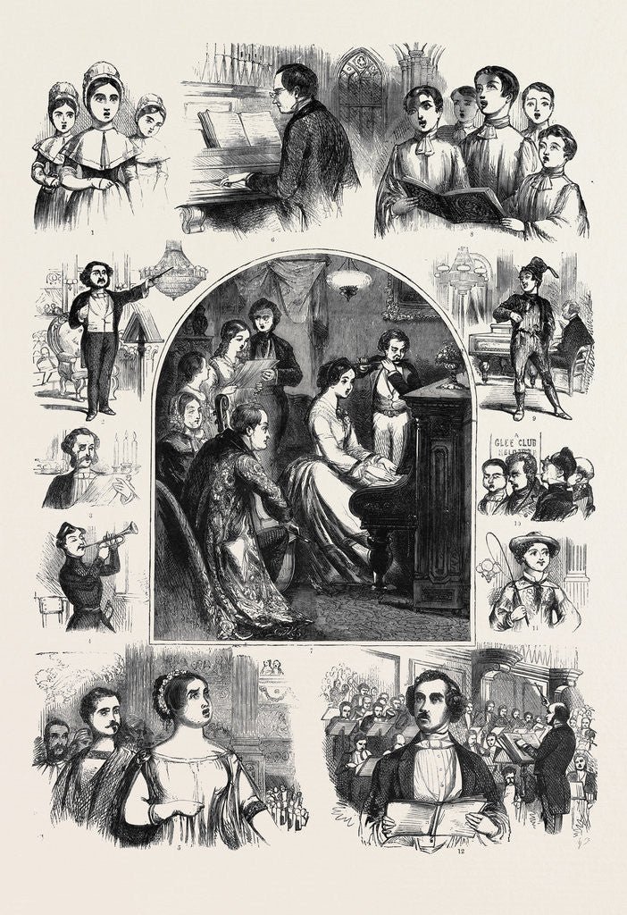 Detail of Indoor Music by Anonymous