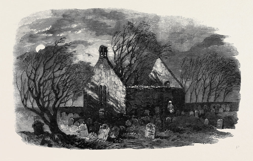 Detail of The Burns Centenary Alloway's Auld Haunted Kirk by Anonymous