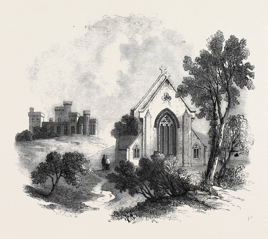 Detail of Protestant Church at Cannes by Anonymous