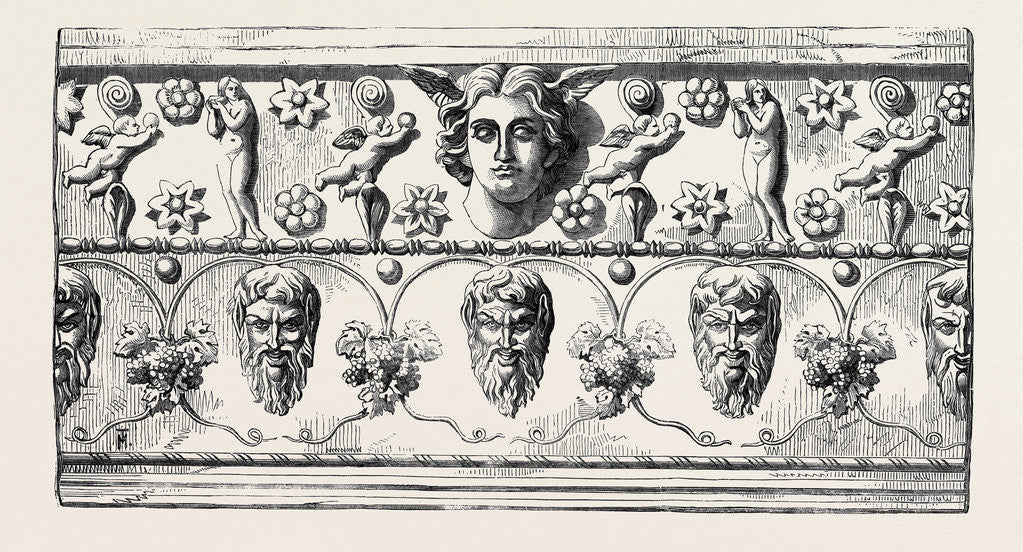 Detail of Bassi-Relievi on the Tazza the Campana Museum Rome by Anonymous