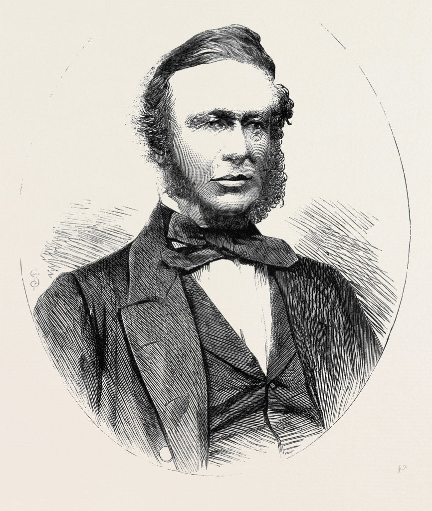 Detail of Mr. George Skirrow Beecroft M.P. for Leeds from a Photograph by Mr: Navey of Leeds by Anonymous