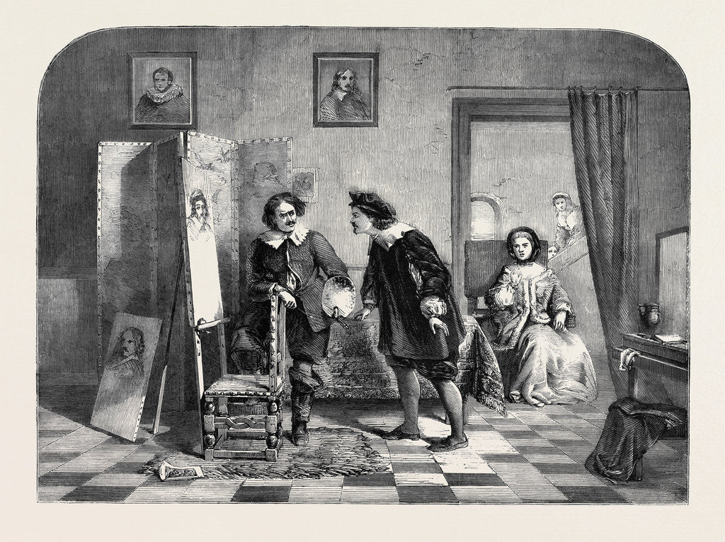 Detail of Vandyke and Frank Hals from a Picture by D.W. Deane in the Flatou Collection by Anonymous