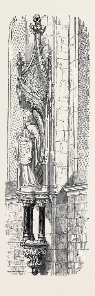 Detail of Monument to the Rev. John Howells in Trinity Church Coventry by Anonymous